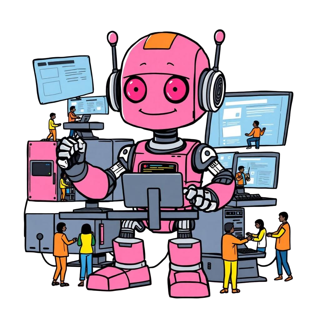 Robot building websites